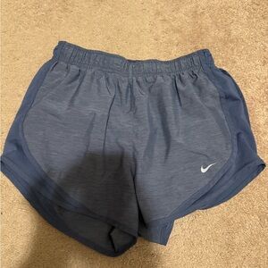 Womens Nike Dri Fit Blue Running Short Size Small